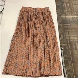 Anthropologie pleated skirt